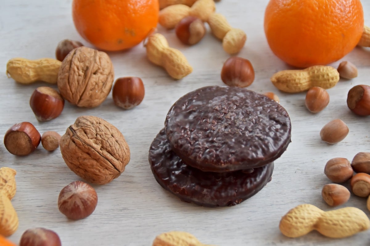 Nürnberger Lebkuchen mit Mandeln