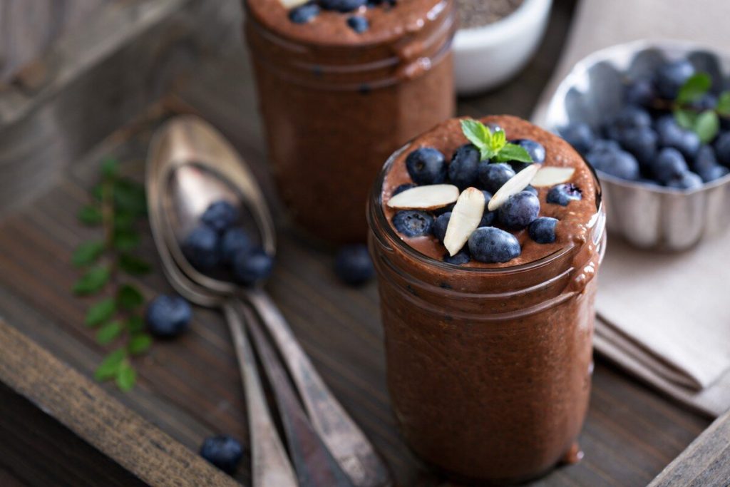 Schokoladen Porridge mit Kakao