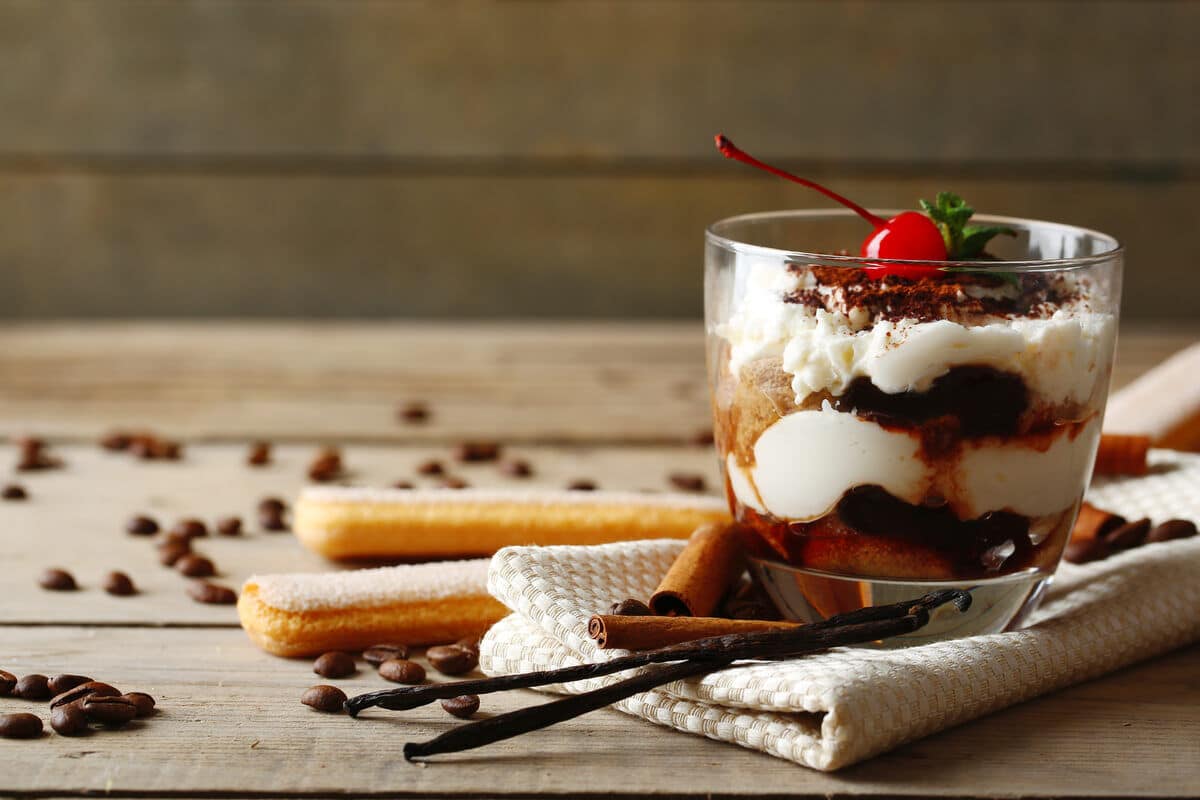 Tiramisu im Glas mit Mascarpone