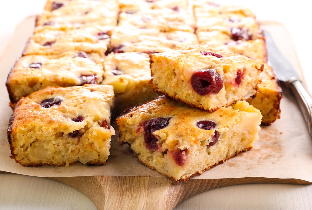 Köstlicher Kirschkuchen zum Kaffee