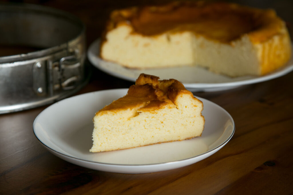 Genussvoller Käsekuchen ohne Boden