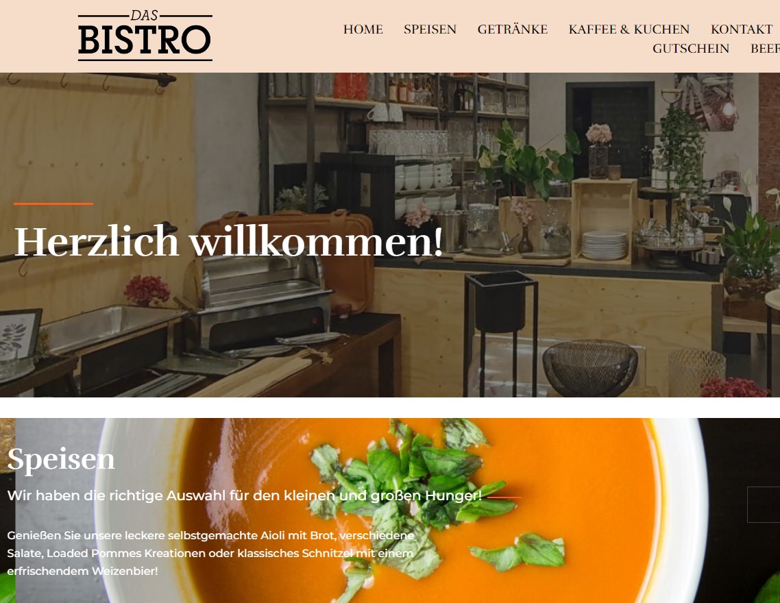 Das BISTRO in Bad Lippspringe Gerichten für jeden Hunger