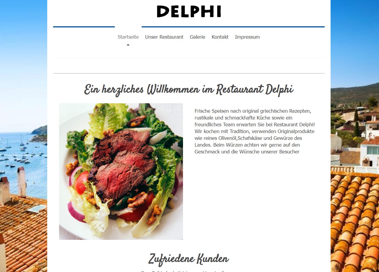 Restaurant Delphi Griechischen Küche in Hövelhof