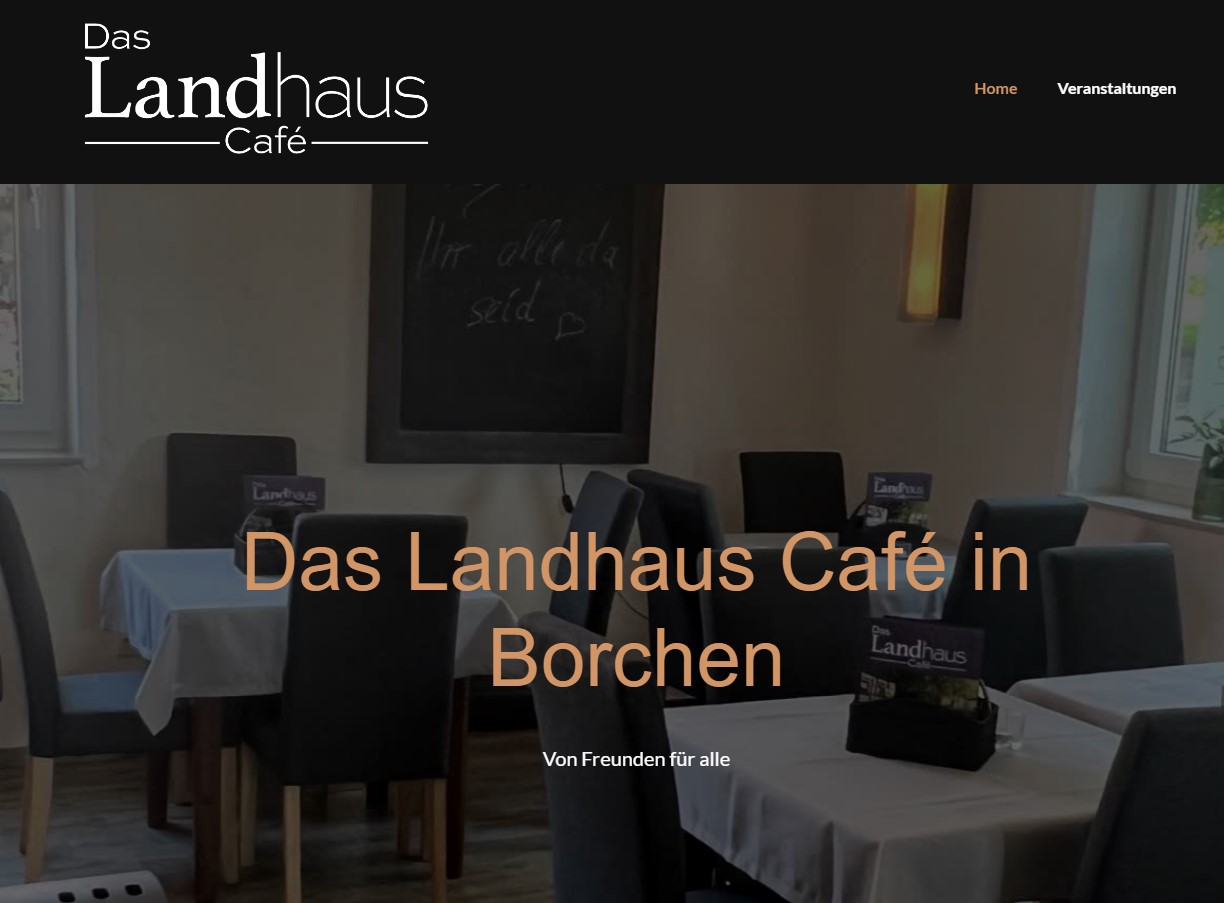 Landhaus Café – Ihrer Oase der Gemütlichkeit in Borchen