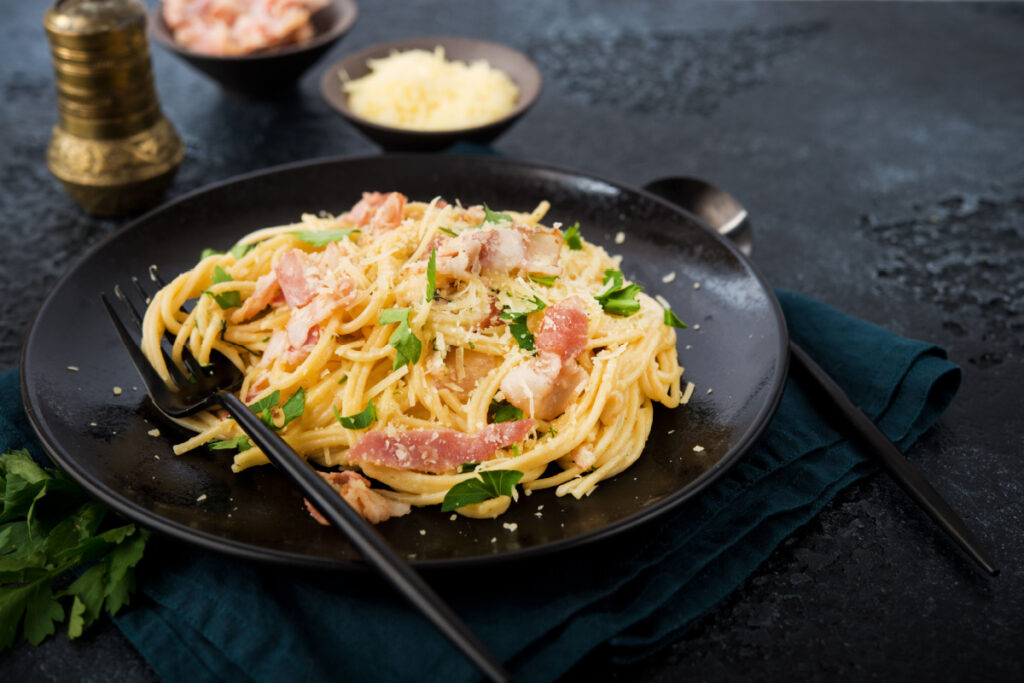 Pasta in Perfektion Spaghetti Carbonara wie in Italien