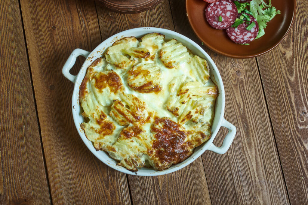 Kartoffelgratin wie beim Profi Einfach und lecker