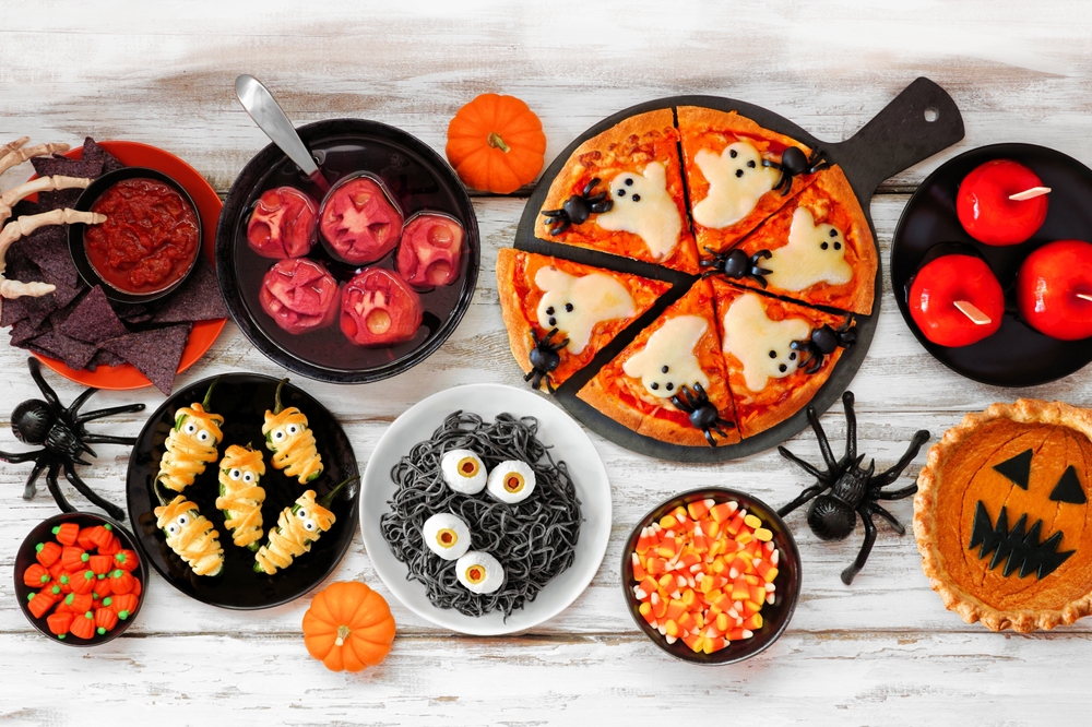 Last-Minute-Ideen für gruselige Halloween-Snacks ohne viel Aufwand