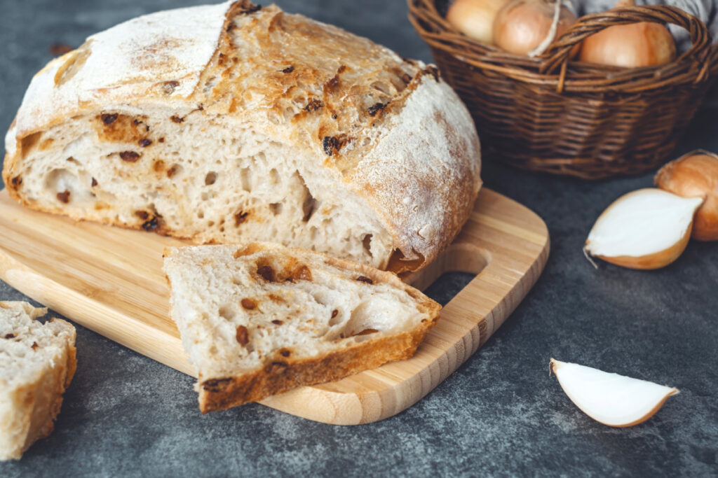 Zwiebelbrot Würzig, knusprig und hausgemacht