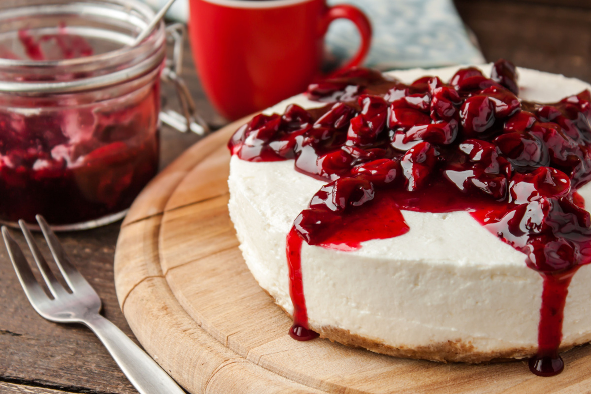 Cheesecake mit Kirschsauce Der perfekte Genussmoment