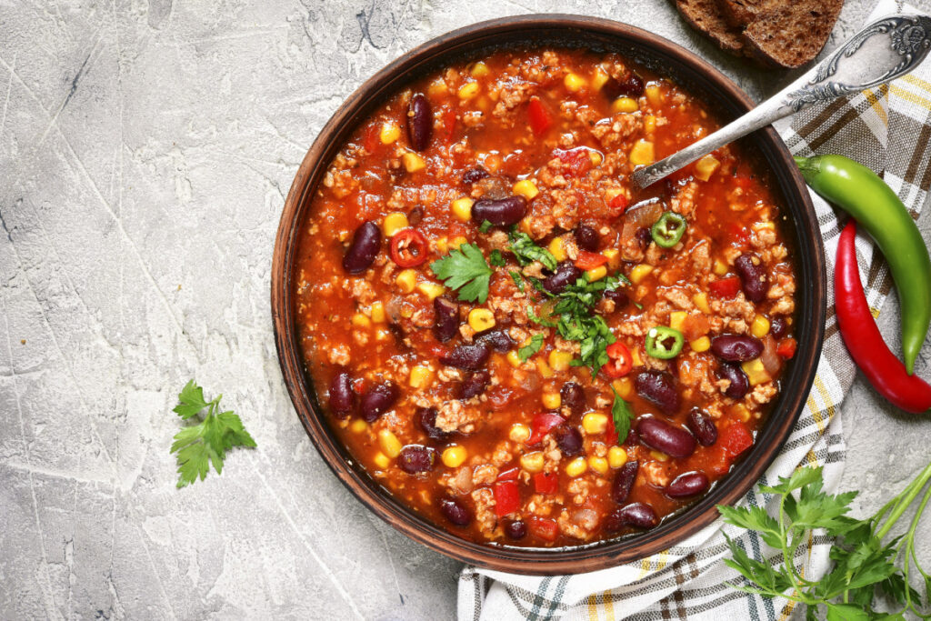 Feuriges Chili con Carne Ein Klassiker mit Biss