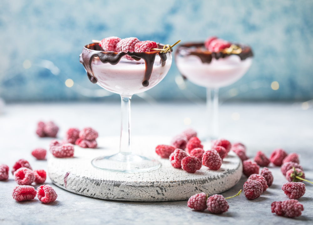 Verführerische Valentinstags-Desserts mit Schokolade und Beeren