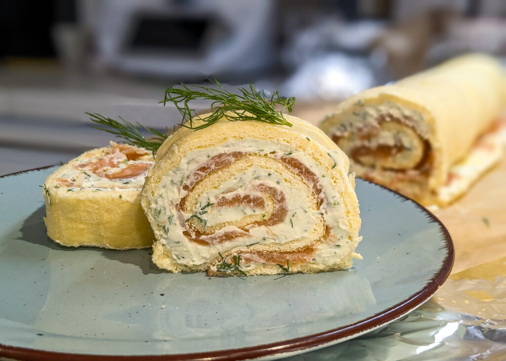 Frisch und köstlich Lachsrolle aus dem Thermomix