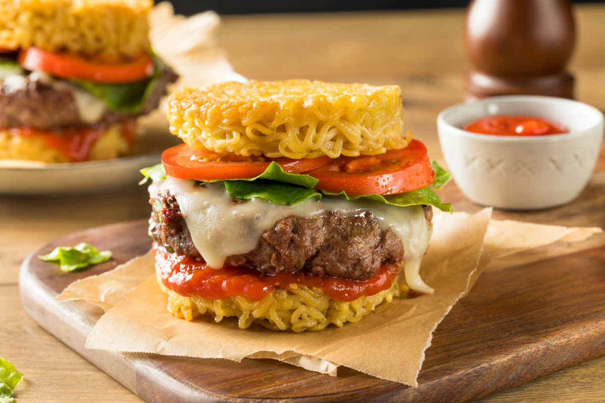 Ramen Cheese Burger Die ultimative Fusion