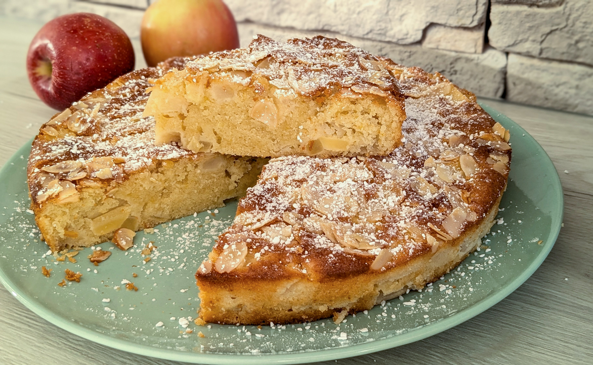 Apfelkuchen wie vom Bäcker Einfach, saftig, lecker